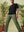 Pantalón Cargo Dril Bota Recta Unisex Verde Oliva | Jungle to Street