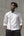 Chaqueta Chef Manga 3/4 en Gabardina Blanca - Hombre 200