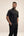 Chaqueta Chef Manga Corta en Gabardina Negra - Hombre 203