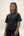 Chaqueta Chef Manga Corta en Gabardina Negra - Dama 203