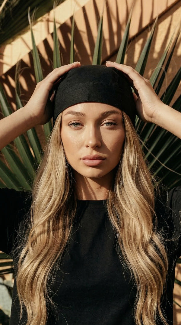 Cofia en Dril Unisex Negra | Jungle to Street