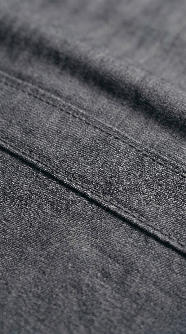 Delantal Media Cintura Jean/Gris Oscuro | Monochrom