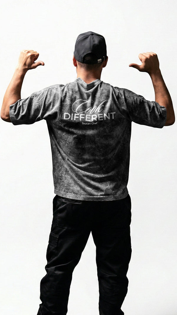 Camiseta T-Shirt Estampado Gris Claro