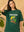Camiseta T-Shirt Estampado Verde Bosque