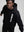 Hoodie Estampado Negro