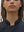 Chaqueta Chef Gabardina Manga Corta Negra Mujer
