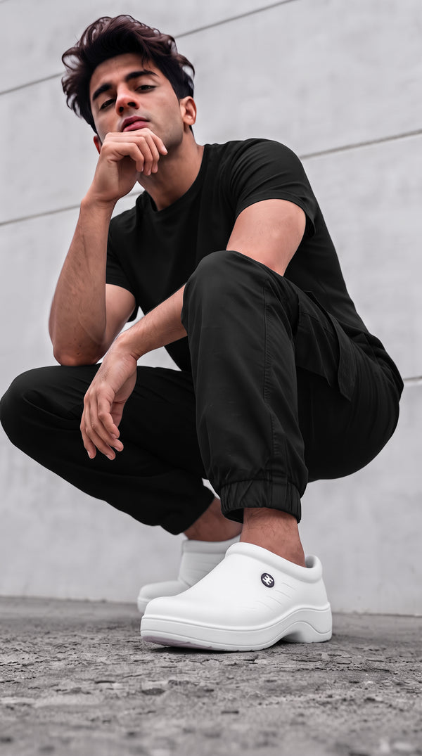Calzado Evacol Sin Tira Blanco Unisex