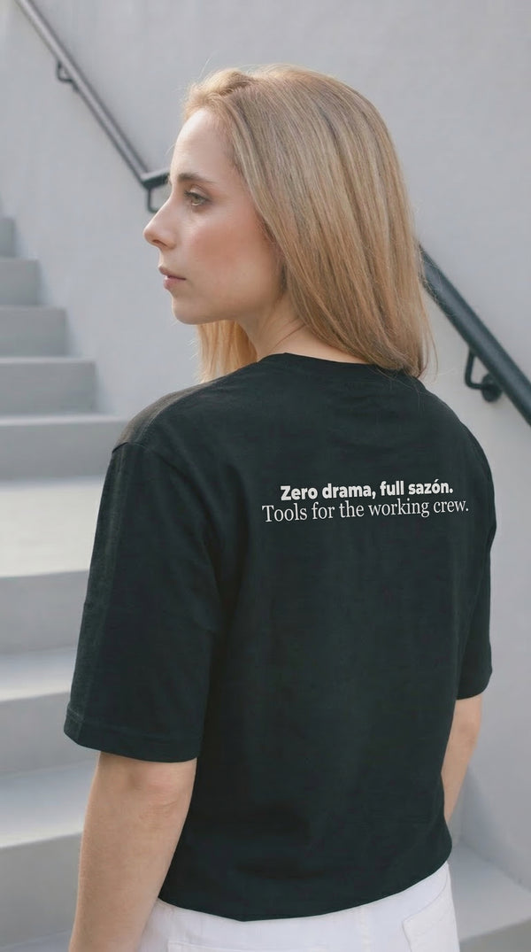 Camiseta T-Shirt Estampado Negra
