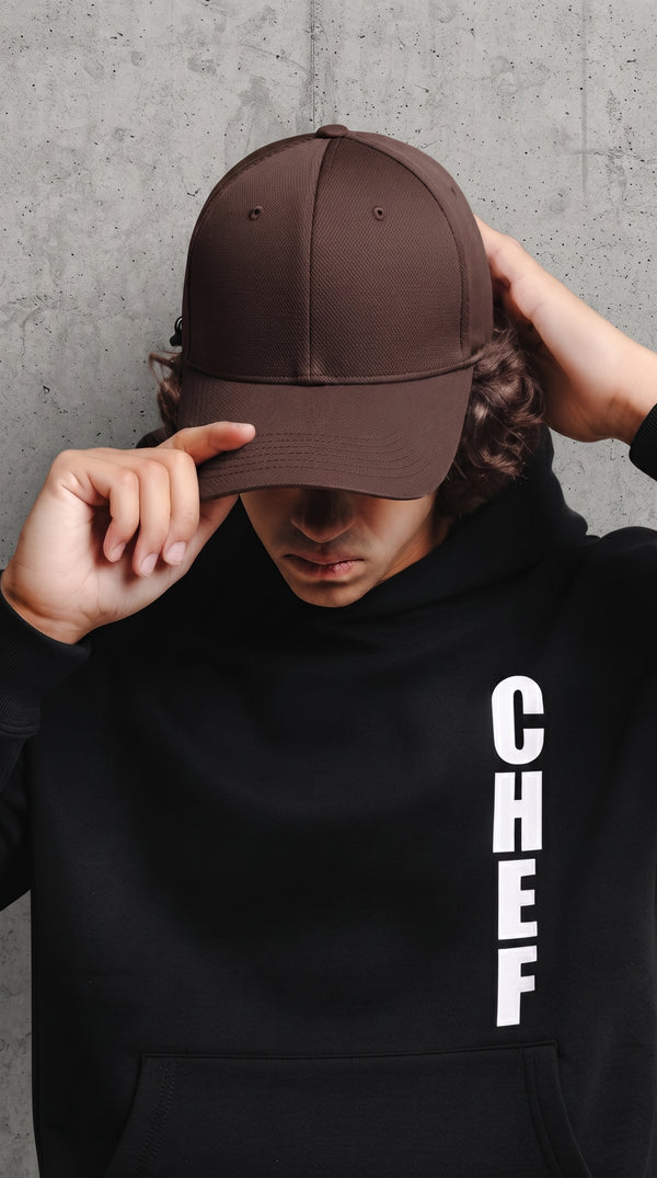 Cachucha Flex Sin Estampar Café