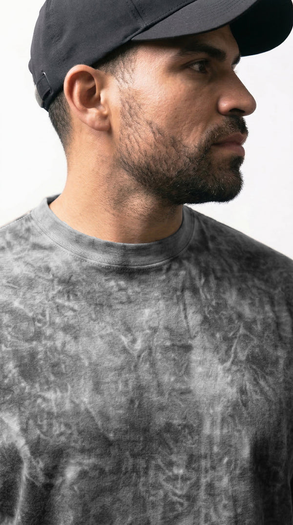 Camiseta T-Shirt Estampado Gris Claro