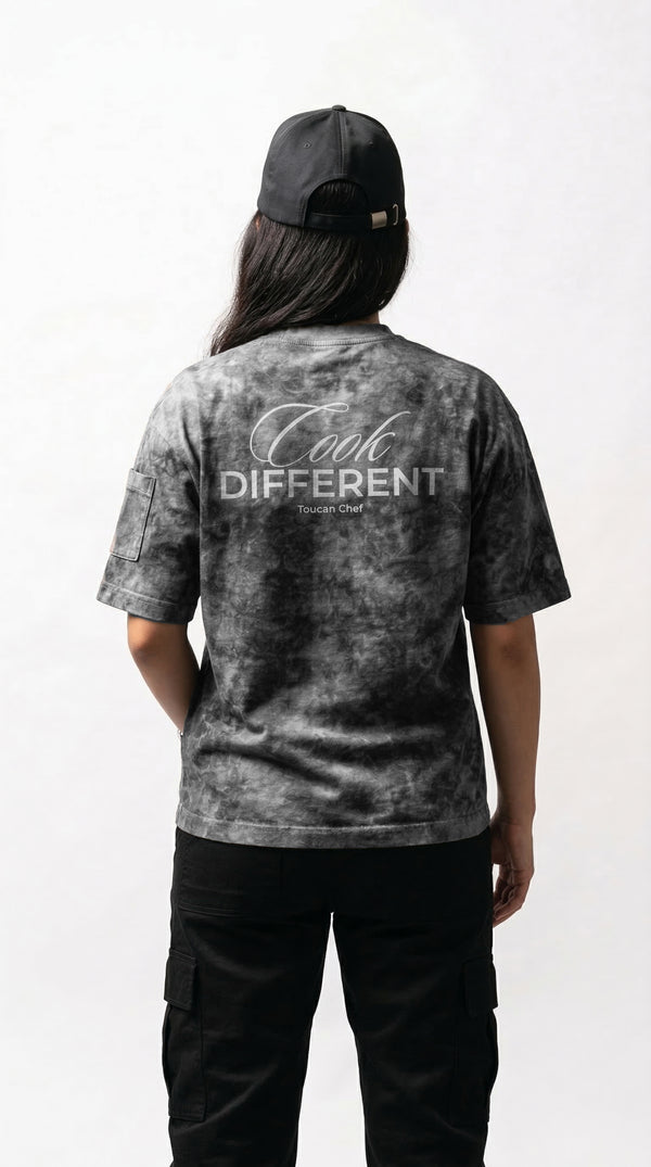 Camiseta T-Shirt Estampado Gris Claro