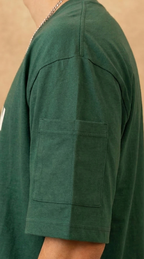 Camiseta T-Shirt Estampado Verde Bosque
