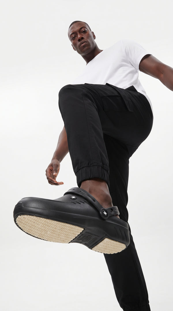 Calzado Evacol Con Tira Negro Unisex
