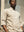 Chaqueta Chef Gabardina Unisex Manga 3/4 Beige