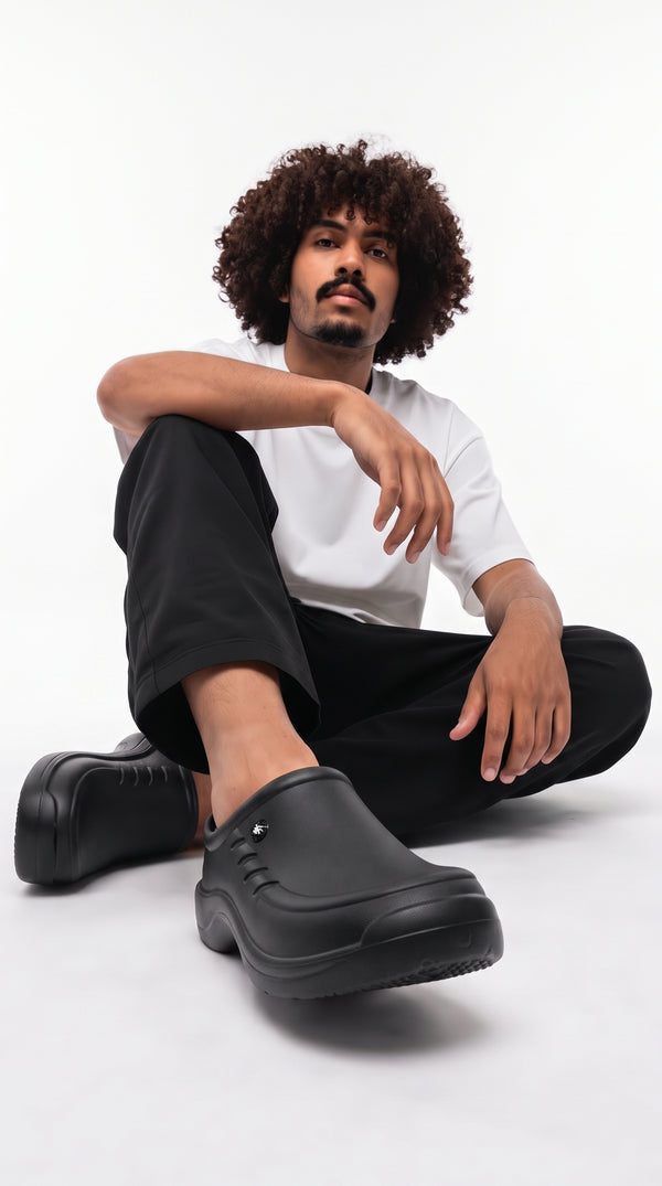 Calzado Evacol Sin Tira Negro Unisex