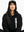 Hoodie Estampado Negro