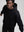 Hoodie Sin Estampado Negro