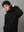 Hoodie SIn Estampado Negro | Concrete Kitchen