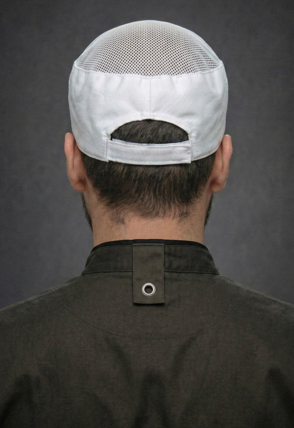 Boina en Dril Blanca - Unisex