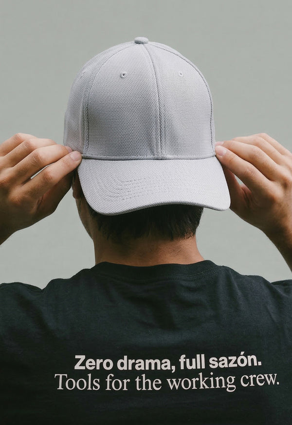 Cachucha Dril Flex Gris Claro - Unisex 503