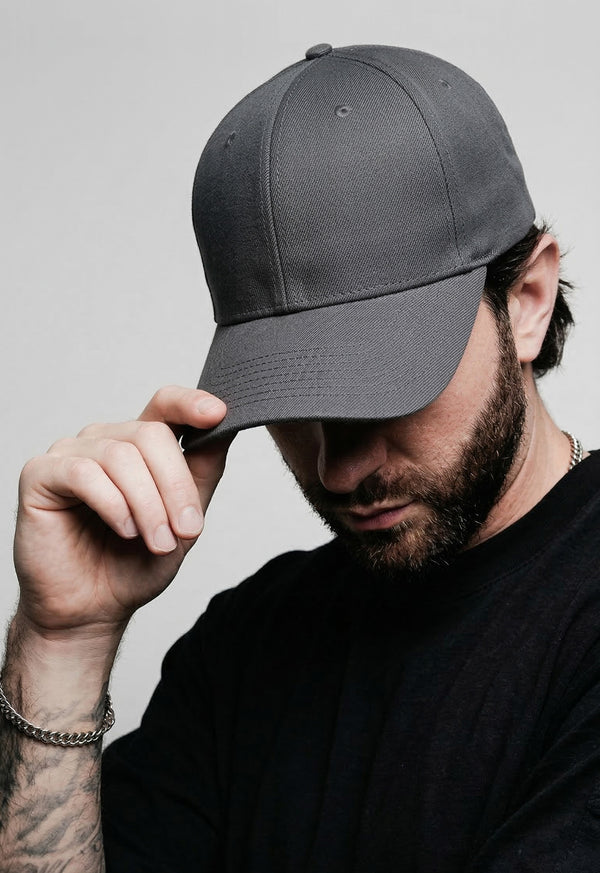 Cachucha Dril Flex Gris Oscuro - Unisex 503