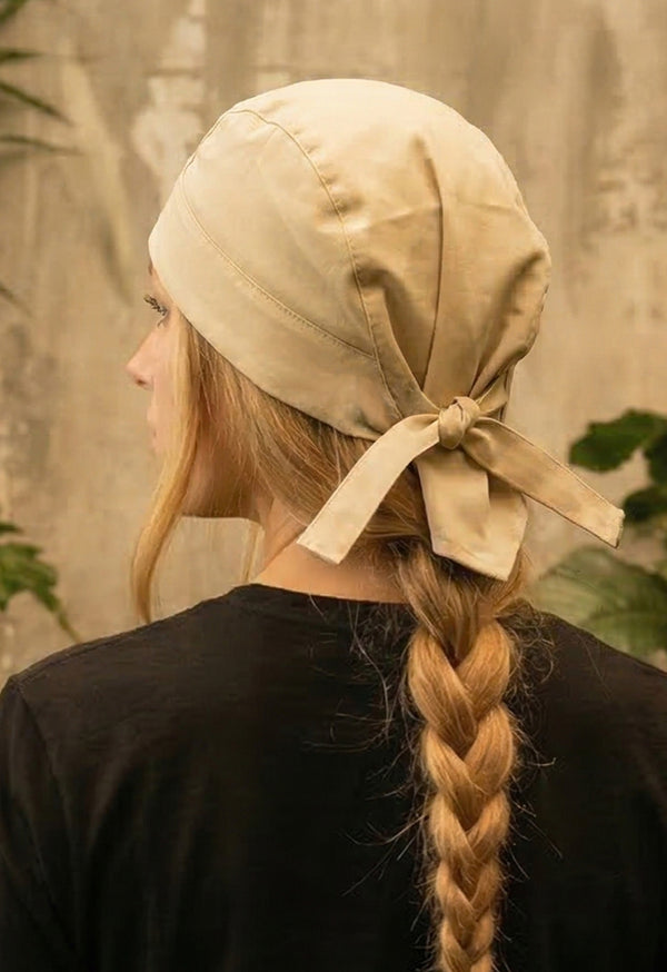 Cofia en Dril Beige - Unisex