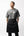 Delantal Media Cintura en Drill Negro - Unisex Concrete Kitchen