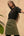 Delantal Media Cintura en Drill Verde Oliva - Unisex