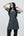 Delantal Peto en Drill Gris Oscuro / Jean - Unisex