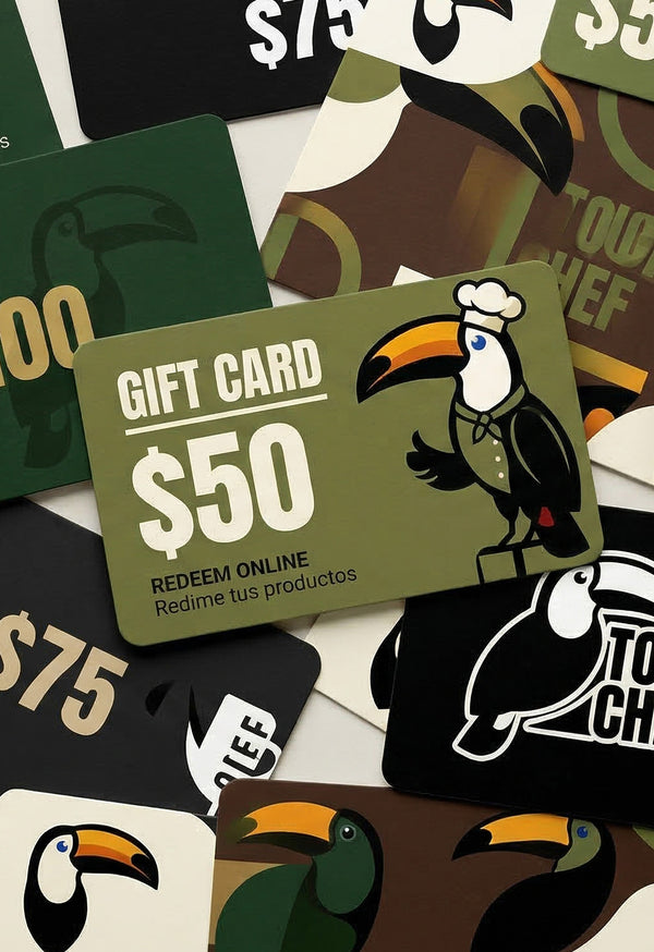Giftcard $100mil TOUCAN Chef