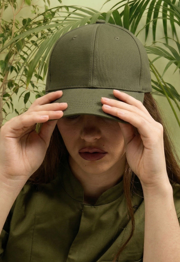 Cachucha Dril Flex Verde Oliva - Unisex 503