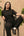 Pantalón Cargo en Dril Jogger Negro - Unisex