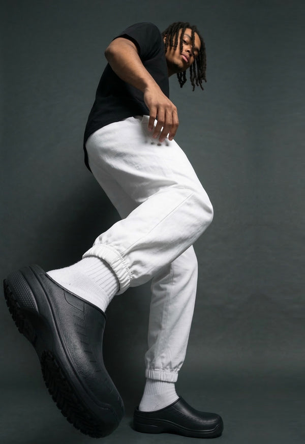 Pantalón Antifluido Jogger Blanco - Unisex 301