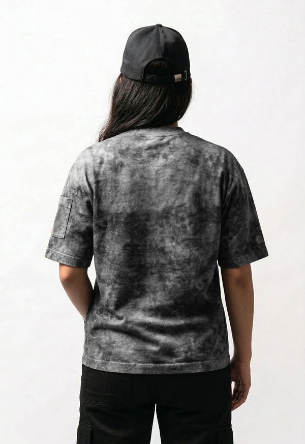 Camiseta T-Shirt Gris Jaspeado - Unisex