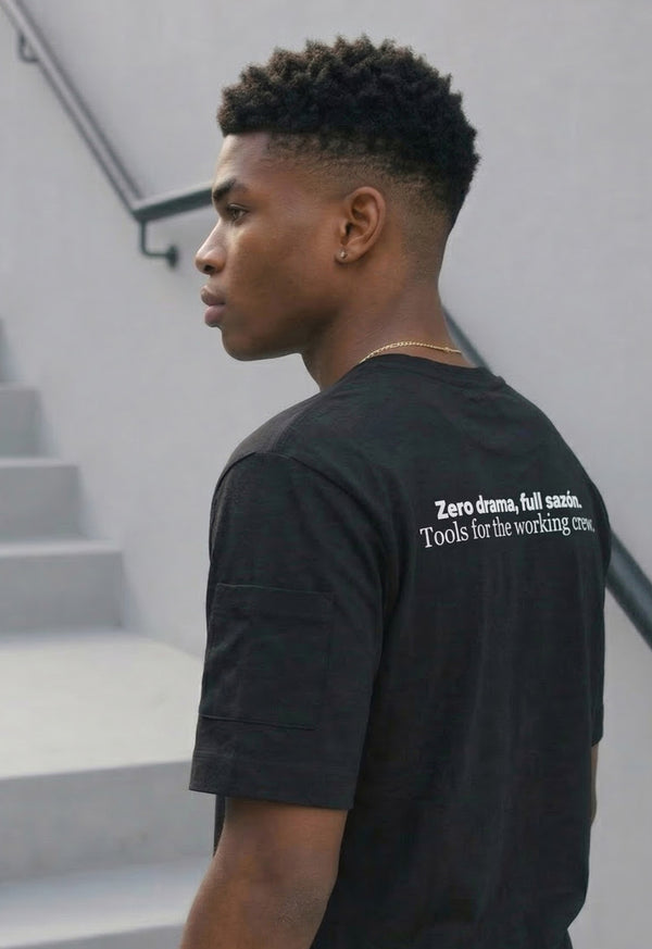 Camiseta T-Shirt Negra - Unisex 91