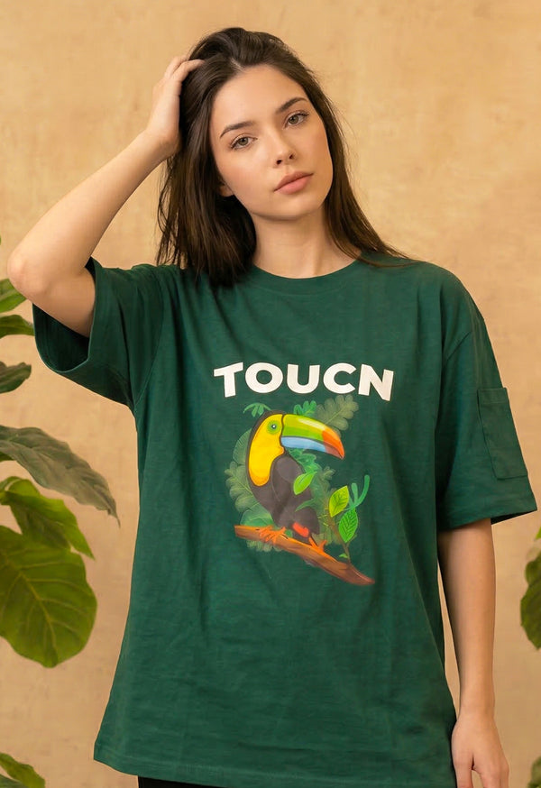 Camiseta T-Shirt Verde Bosque - Unisex